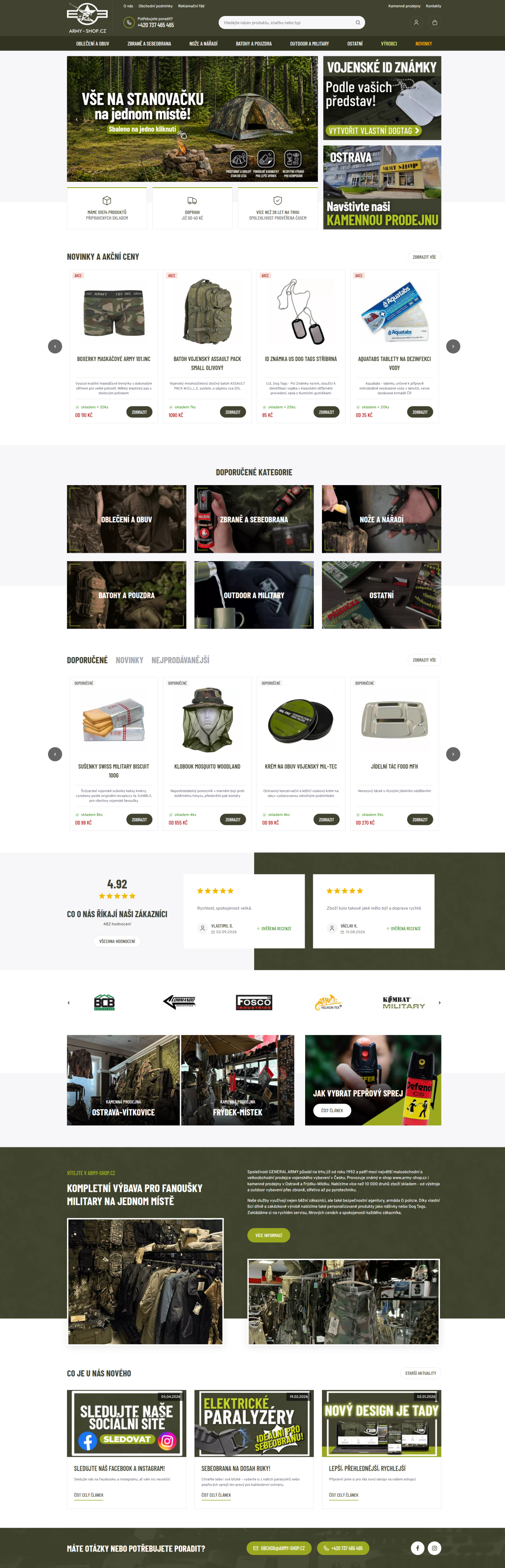 Eshop army-shop.cz.cz