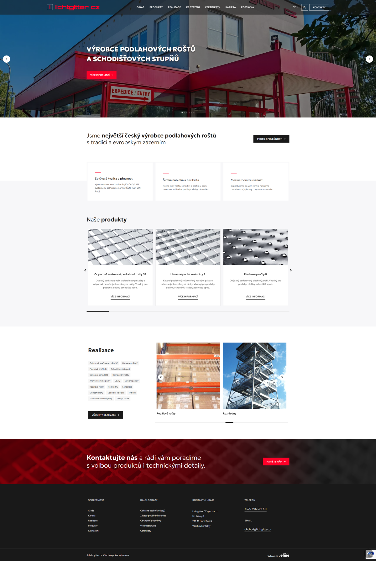 Web lichtgitter.cz.cz