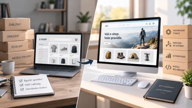 E-shop na míru vs. krabicové řešení: kdy se vyplatí vlastní e-shop?